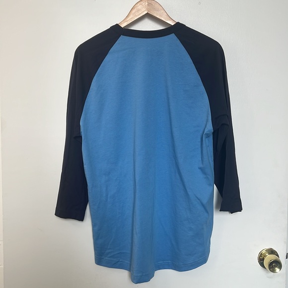 NWOT Sport-Tek T200 Colorblock Raglan Jersey , Carolina Blue/Navy - Picture 6 of 14